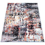 Galaxy Collection Distressed Multi Soft Area Rug