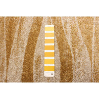 Ivory Blue Wave Casual Soft Rug
