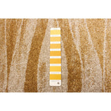 Ivory Blue Wave Casual Soft Rug