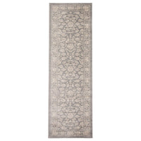 Ornament Floral Grey/Ivory Casual Soft Rug