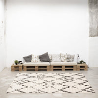 Modern & Contemporary Pink Area Rug Shag