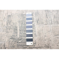 Grey Abstract Modern & Contemporary Soft Rug