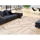Sisal Abstract Indoor/ Outdoor Soft Rug