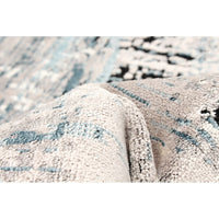 Ivory Abstract Trinity Casual Soft Rug