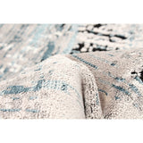 Ivory Abstract Trinity Casual Soft Rug
