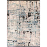 Ivory Abstract Trinity Casual Soft Rug