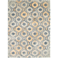 Trellis Valencia Casual Light Blue Soft Area Rug