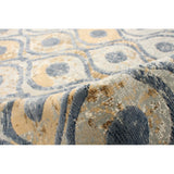 Trellis Valencia Casual Light Blue Soft Area Rug