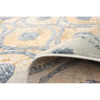 Trellis Valencia Casual Light Blue Soft Area Rug
