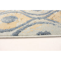 Trellis Valencia Casual Light Blue Soft Area Rug