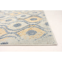 Trellis Valencia Casual Light Blue Soft Area Rug