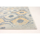 Trellis Valencia Casual Light Blue Soft Area Rug