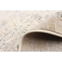 Scarlett Collection Ivory Velvet Casual Soft Area Rug