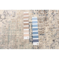Scarlett Collection Ivory Velvet Casual Soft Area Rug