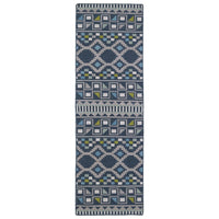 Nomad Collection Blue Soft Area Rug