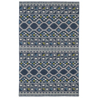 Nomad Collection Blue Soft Area Rug