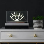 Girl 11.8" Contemporary Glam Acrylic Box USB Operated LED Neon Light, Yellow by JONATHAN Y - 1 Bulb