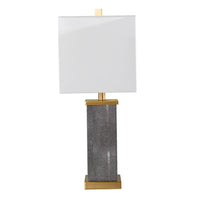 SEI Furniture Lovost Transitional White Fabric Lamp