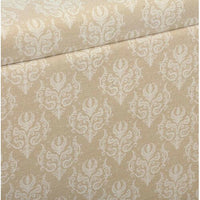 5 Piece Cloth Tufted Storage Ottoman
