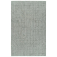 Hand-Loomed Polyester Moravec Silver Soft Area Rug