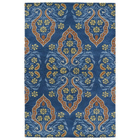MELANGE COLLECTION Blue Soft Area Rug