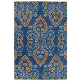 MELANGE COLLECTION Blue Soft Area Rug