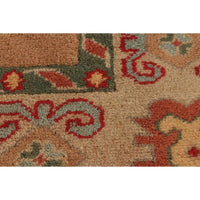 Hand-knotted Melis Ivory Wool Soft Rug