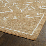 Solitaire Collection Copper Soft Area Rug