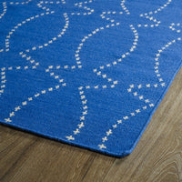 GLAM COLLECTION Blue Soft Area Rug