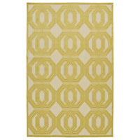 Trellis Indoor/ Outdoor Area Rug - Navy, Gold, Green