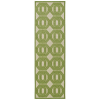 Trellis Indoor/ Outdoor Area Rug - Navy, Gold, Green