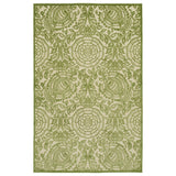 Paisley Floral Indoor/ Outdoor Area Rug - Blue, Green, Red