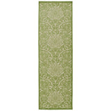 Paisley Floral Indoor/ Outdoor Area Rug - Blue, Green, Red