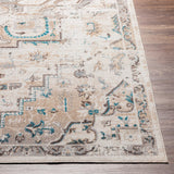 Machine Washable Traditional Floral Area Soft Rug