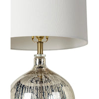 Jorge Modern Glam Metallic Table Lamp - 24"H x 16"W x 16"D