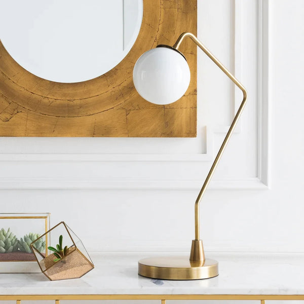 Juviles 24 in. Gold Modern Table Lamp