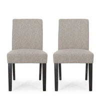 Kuna Contemporary Upholstered Dining Chair (Set of 2) by Christopher Knight Home