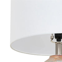 Meera Modern Glass Table Lamp - 28"H x 15"W x 15"D