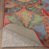 Home Boho Bright Soft Area Rug Red/Blue