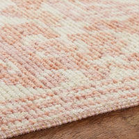 Home Bheri Woven Vintage Soft Area Rug - Cream/Orange and Cream/Teal