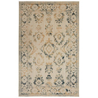 Home Bheri Woven Vintage Soft Area Rug - Cream/Orange and Cream/Teal