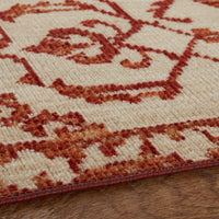 Home Pokara Woven Area Rug  Red