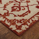 Home Pokara Woven Area Rug  Red