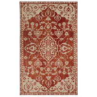 Home Pokara Woven Area Rug  Red