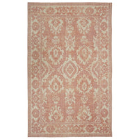 Home Bheri Woven Vintage Soft Area Rug - Cream/Orange and Cream/Teal