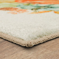 Home Fall Pumpkins Vintage Soft Area Rug