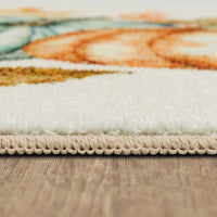 Home Fall Pumpkins Vintage Soft Area Rug