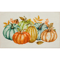 Home Fall Pumpkins Vintage Soft Area Rug