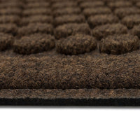 Home Impressions Dots Door Mat Chocolate