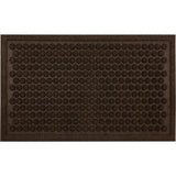 Home Impressions Dots Door Mat Chocolate